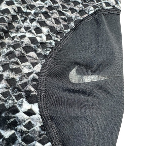 Nike Pro Hyperwarm Women's S Waffle Gray/Black Running Training Gym Legging L28 - Picture 4 of 11